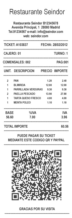 Ticket Restaurante