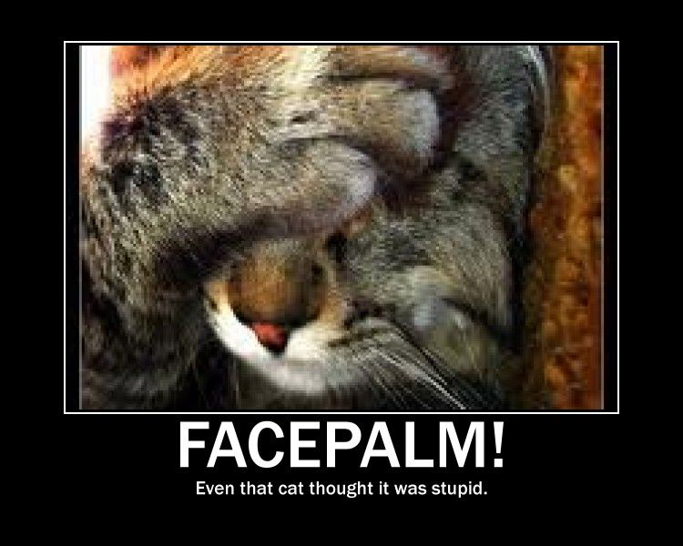 facepalm